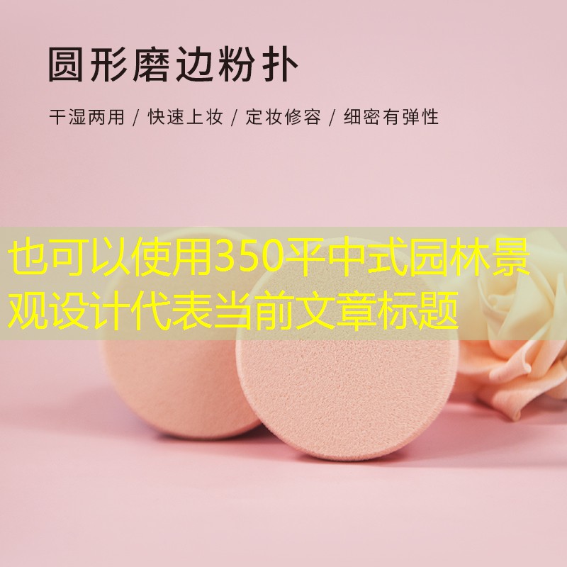 350平中式园林景观设计 350平中式园林景观设计